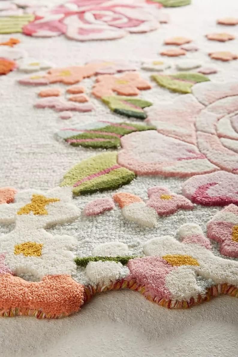 Cassia Floral Area Rug