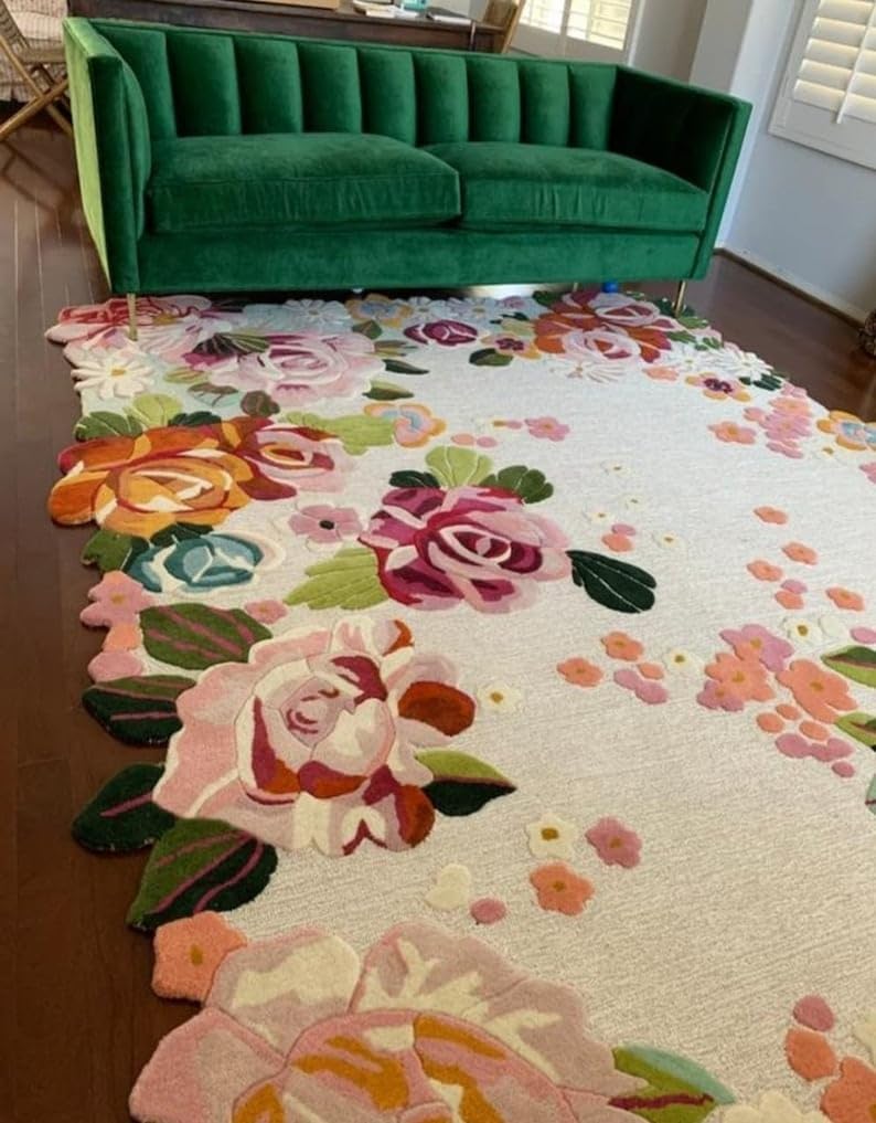 Cassia Floral Area Rug