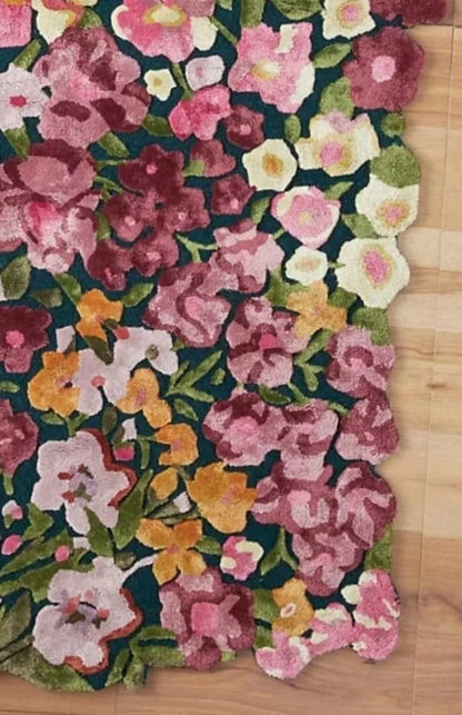 Cassia Floral Area Rug