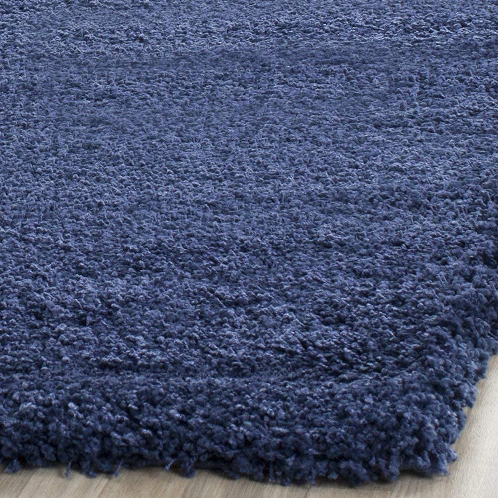 Handwoven Fluffy Shaggy - Blue