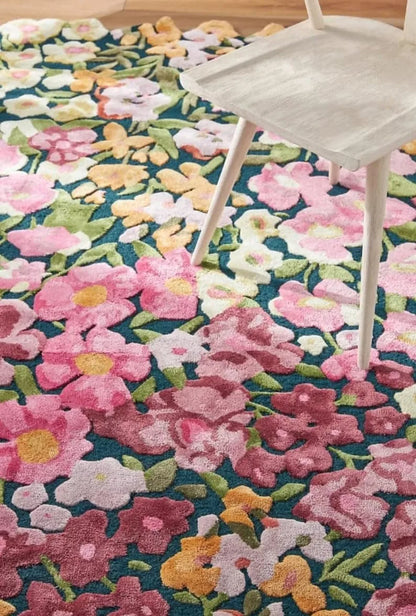 Cassia Floral Area Rug