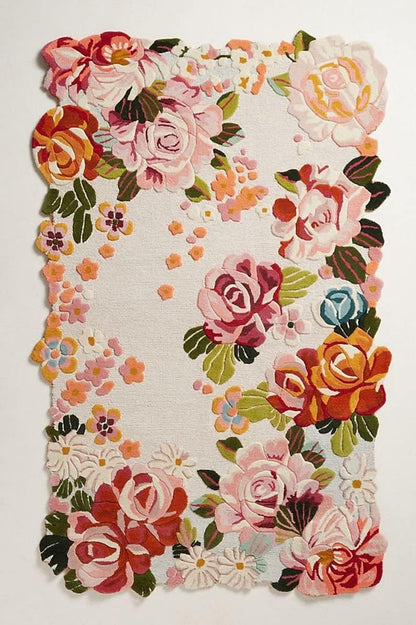 Cassia Floral Area Rug