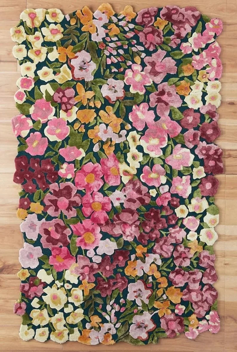 floral area rug