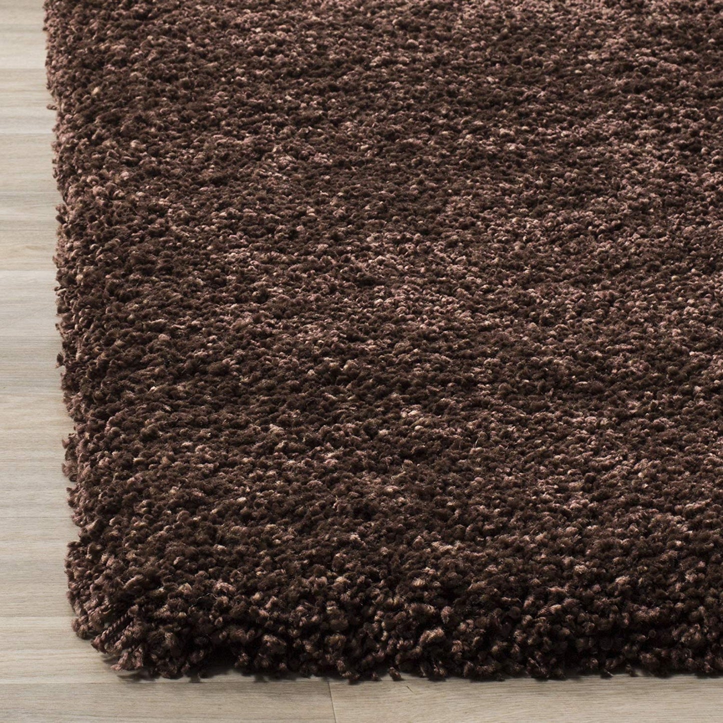 Handwoven Fluffy Shaggy - Brown