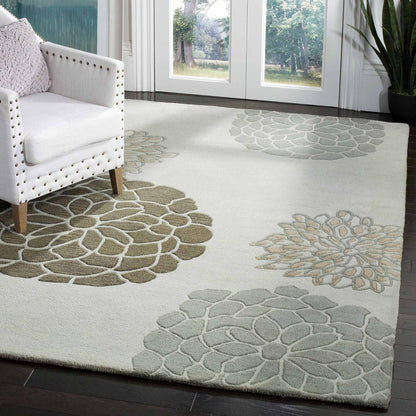 Floral Area Rug