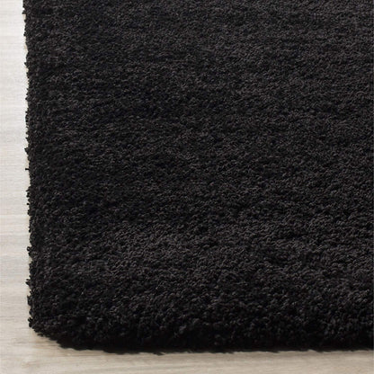 Handwoven Fluffy Shaggy - Black