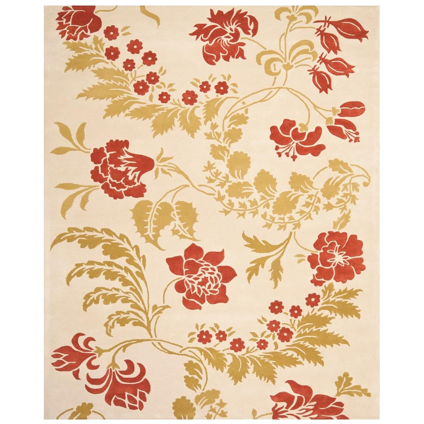 Floral Area Rug