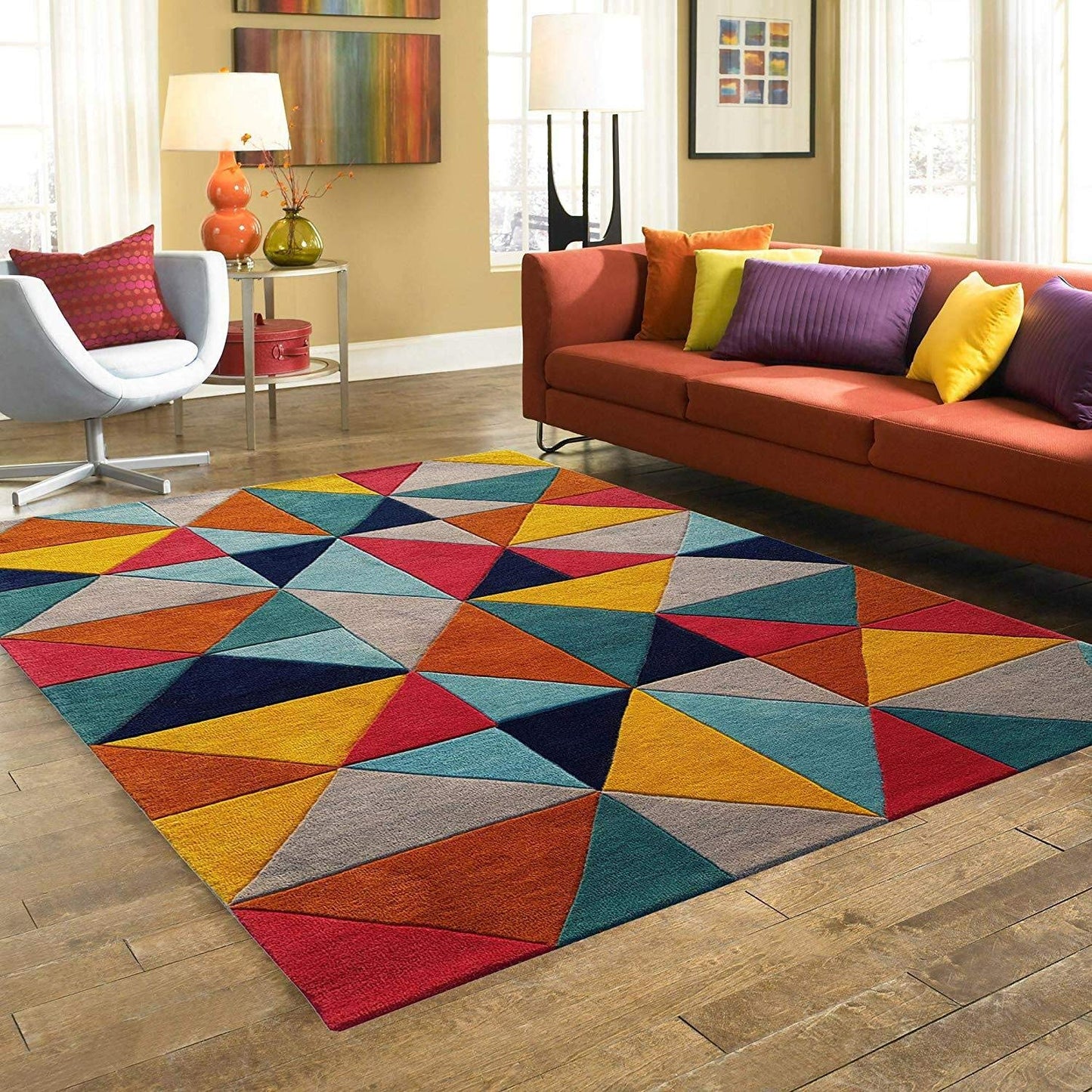 Geometrical Modern Area Rug