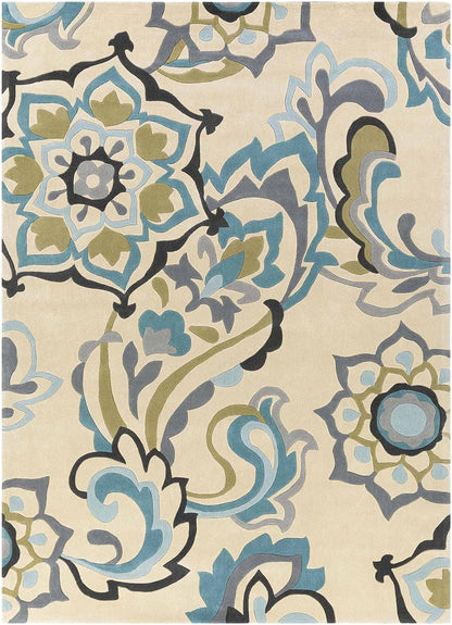 Floral Area Rug