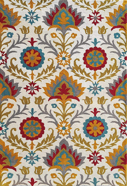 Floral Area Rug