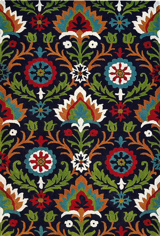 Floral Area Rug