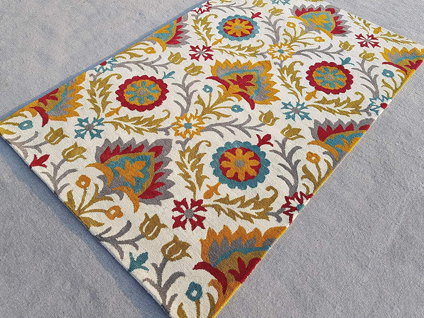 Floral Area Rug