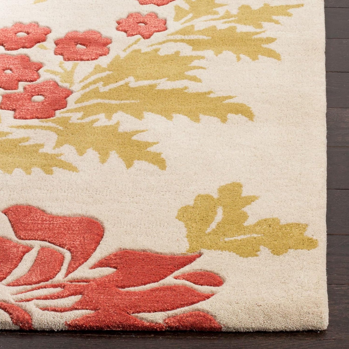 Floral Area Rug