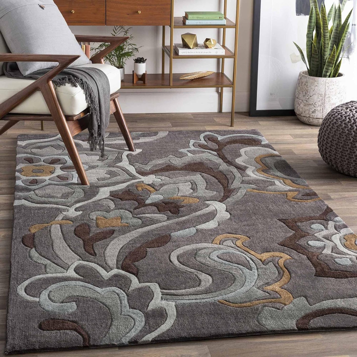 Floral Area Rug