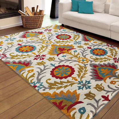 Floral Area Rug