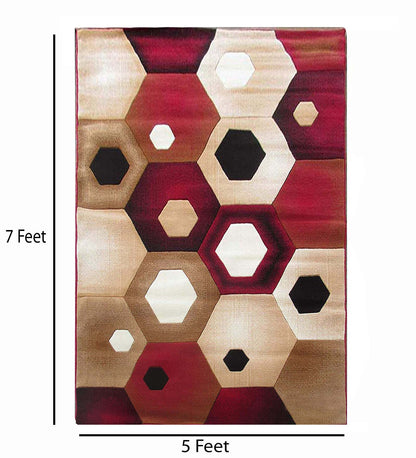 Geometrical Embossed Carpet