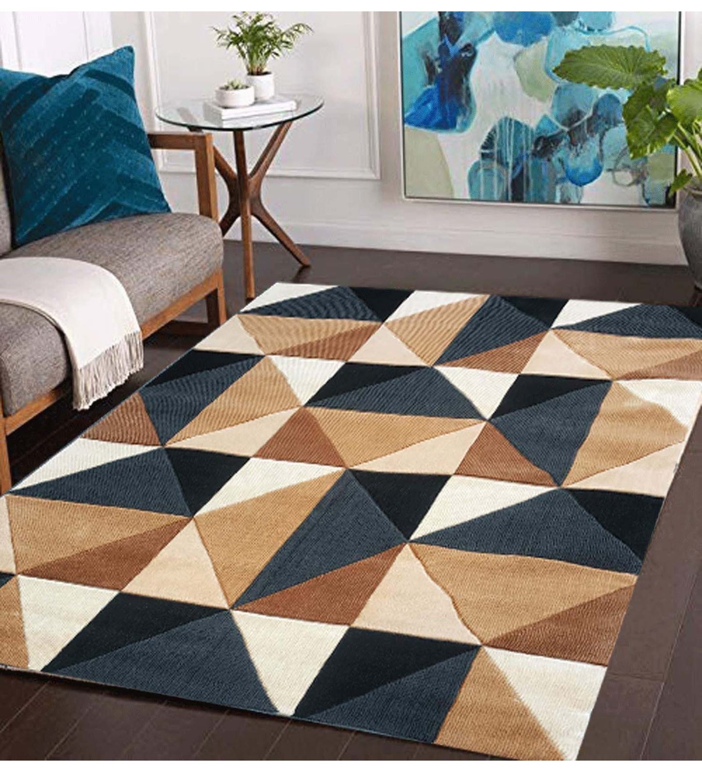 Geometrical Embossed Carpet