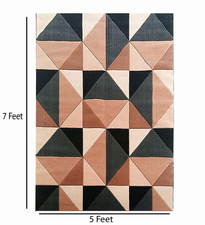 Geometrical Embossed Carpet