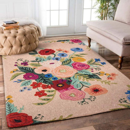 Cassia Floral Area Rug