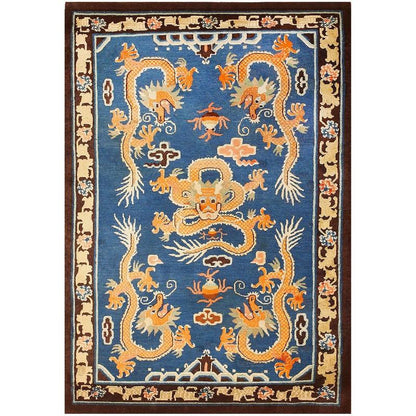 Ancient Chinese Dragon Area Rug