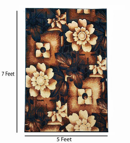 Floral Embossed Carpet