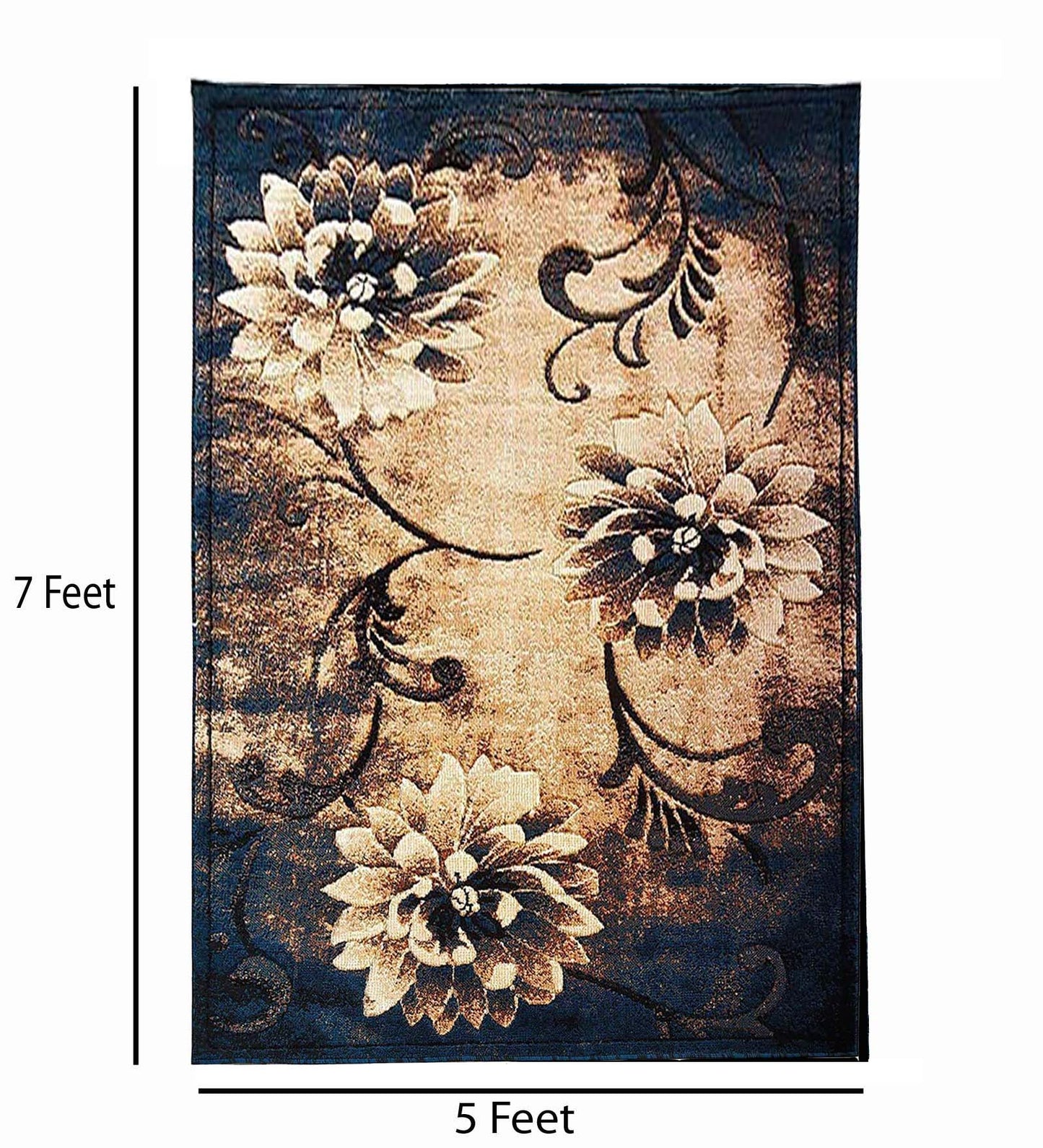 Floral Embossed Carpet