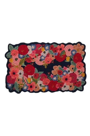 Floral Area Rug