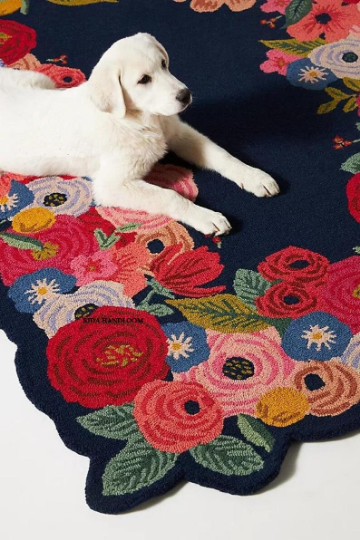 Floral Area Rug