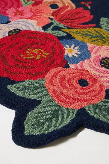 Floral Area Rug