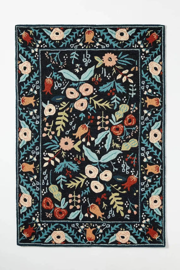 Cassia Floral Area Rug