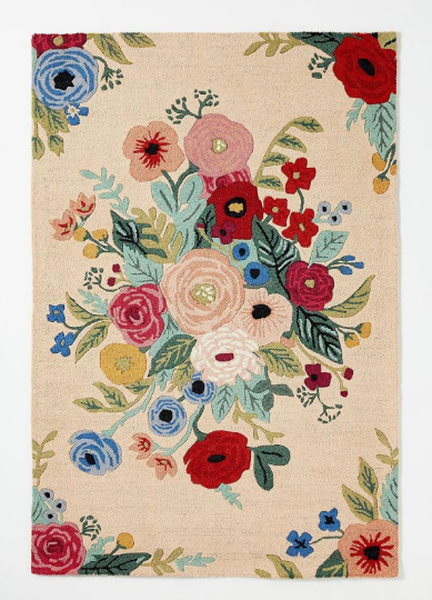 Cassia Floral Area Rug