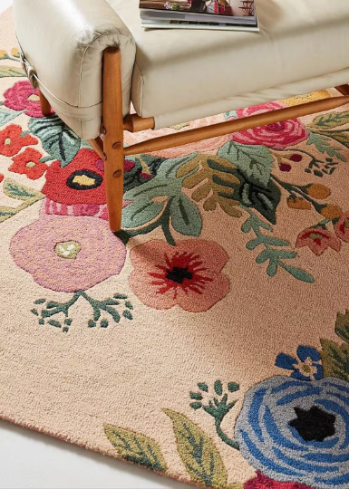 Cassia Floral Area Rug