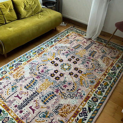 Anthro Averi Floral Rug