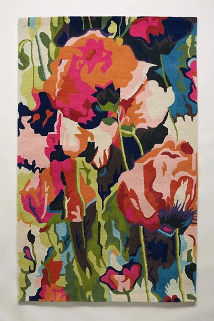 floral area rug