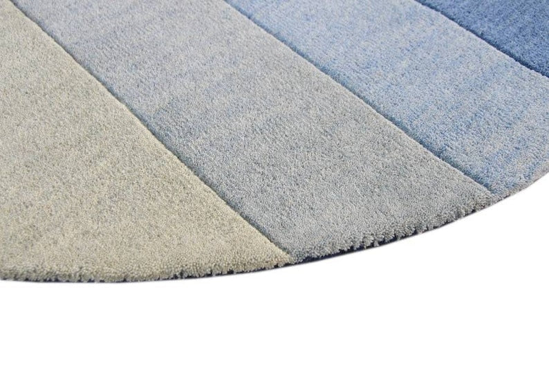 Hand Tufted Unique Shape Modern Area Rug Carpet for Bedroom & Living Room