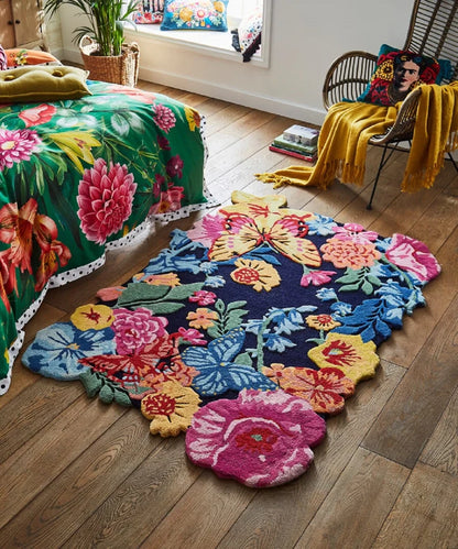 Floral Area Rug