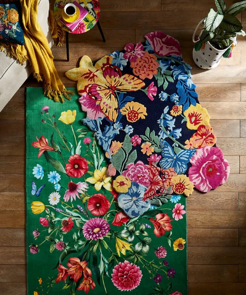 Floral Area Rug