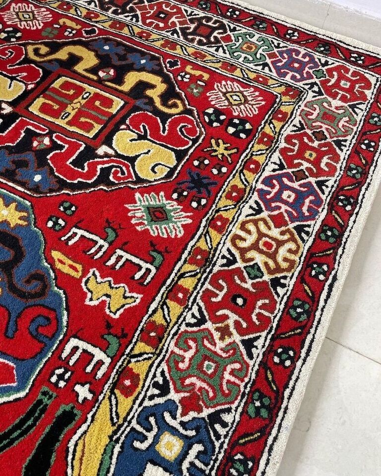 Melting Persian Design Area Rug