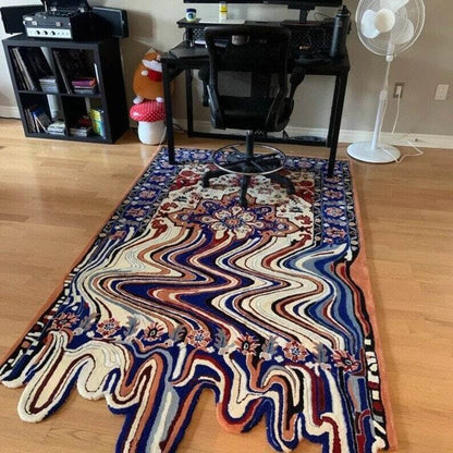 Melting Persian Design Area Rug